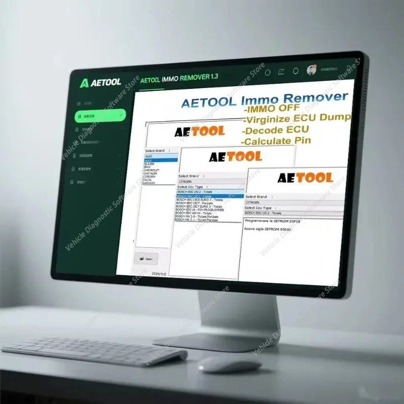 2026 AETOOL V1.3 Инструмент для декодирования ЭБУ, снятия иммобилайзера и EEPROM, удаления IMMO, дампинга ЭБУ, расчета PIN-кода, устройство для удаления IMMO/восстановления заводских настроек
2026 AETOOL V1.3 Инструмент для декодирования ЭБУ, снятия иммобилайзера и EEPROM, удаления IMMO, дампинга ЭБУ, расчета PIN-кода, устройство для удаления IMMO/восстановления заводских настроек