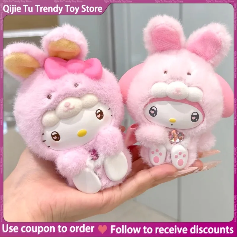 In Stock Authentic Sanrio Diamond Bunny Series Plush Blind Box Backpack Pendant Decoration Cute Gift for Girls Holiday Surprise
In Stock Authentic Sanrio Diamond Bunny Series Plush Blind Box Backpack Pendant Decoration Cute Gift for Girls Holiday Surprise
