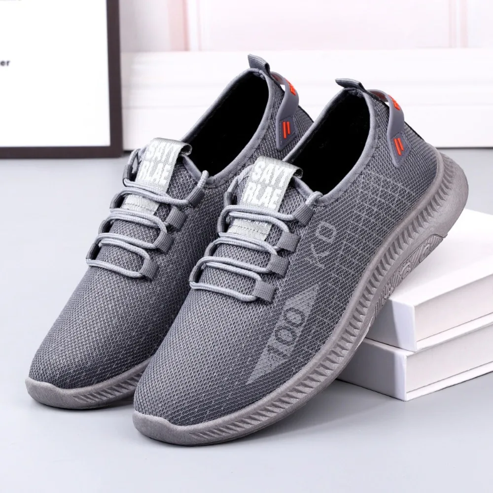 Breathable Men's Casual Sneakers Wear-resisting Anti-slip Running Shoes Soft-soled Lace Up Slip-on Fashion Sneaker
Breathable Men's Casual Sneakers Wear-resisting Anti-slip Running Shoes Soft-soled Lace Up Slip-on Fashion Sneaker