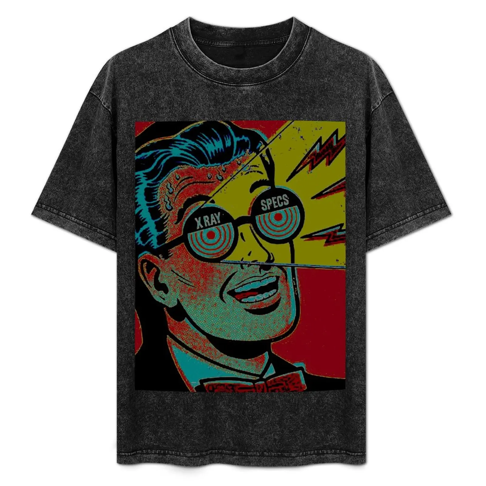 X-Ray Specs Red Vintage Style Pop Art Graphic T-Shirt Comfortable Work Wear Tee
X-Ray Specs Red Vintage Style Pop Art Graphic T-Shirt Comfortable Work Wear Tee