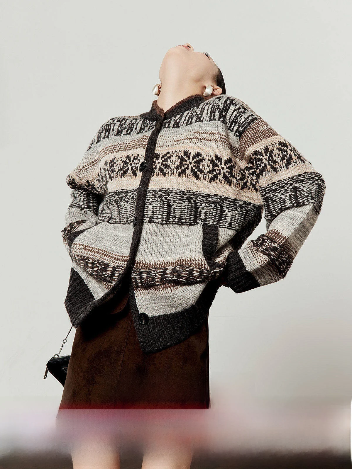 ay Knitted Sweater Women's Loose Lazy Sle Color Blo Stripe Pattern round Ne Long Sve Autumn Winter New Arrival
ay Knitted Sweater Women's Loose Lazy Sle Color Blo Stripe Pattern round Ne Long Sve Autumn Winter New Arrival