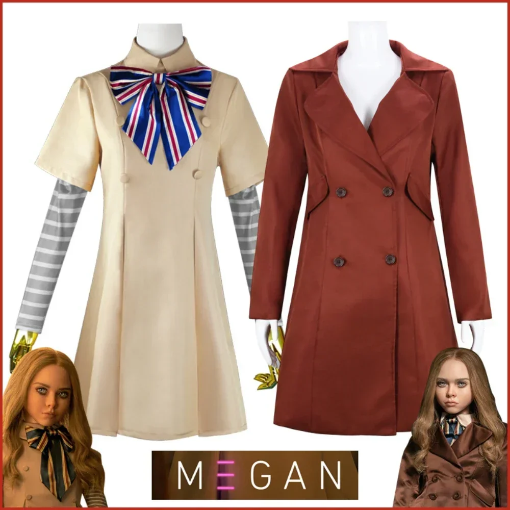 Movie M3GAN Cosplay Costume Megan Dress AI Doll Robots Dress Top Kids Uniform Full Set Outfit for Women Halloween Party Clothes
Movie M3GAN Cosplay Costume Megan Dress AI Doll Robots Dress Top Kids Uniform Full Set Outfit for Women Halloween Party Clothes