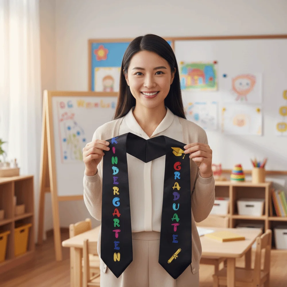 Double Layer Graduation Etiquette Shoulder Strap Tear-resistant Letter Design Satin Shawl Belt Decorative Smooth
Double Layer Graduation Etiquette Shoulder Strap Tear-resistant Letter Design Satin Shawl Belt Decorative Smooth