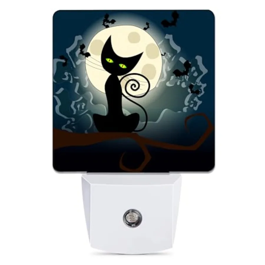 Night Light, Full Moon Bats Night Lights Plug into Wall Decorations for Bedroom, Bathroom, Kitchen, Dusk to Dawn Sensor Nightli
Night Light, Full Moon Bats Night Lights Plug into Wall Decorations for Bedroom, Bathroom, Kitchen, Dusk to Dawn Sensor Nightli