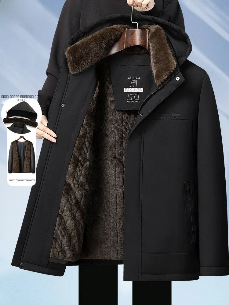 Утепленная зимняя мужская парка TUCANO с меховым воротником, стеганая, приталенная, повседневная, со съемным капюшоном, наполнитель из полиэстера
Утепленная зимняя мужская парка TUCANO с меховым воротником, стеганая, приталенная, повседневная, со съемным капюшоном, наполнитель из полиэстера