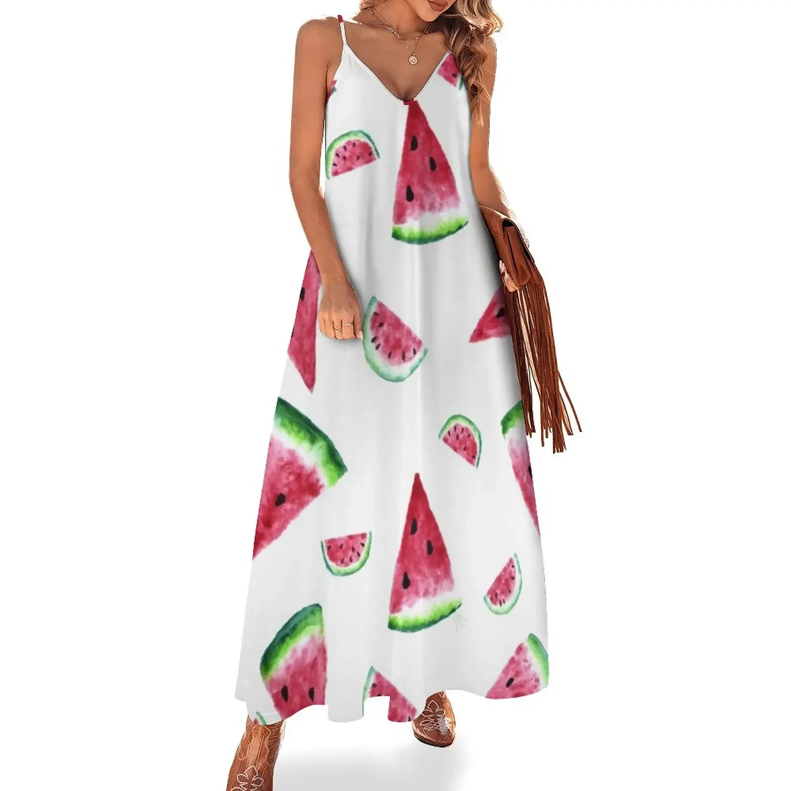 Watermelon Print Sleeveless Dress Bride dresses dress dresses Cocktail of dresses Dress
Watermelon Print Sleeveless Dress Bride dresses dress dresses Cocktail of dresses Dress