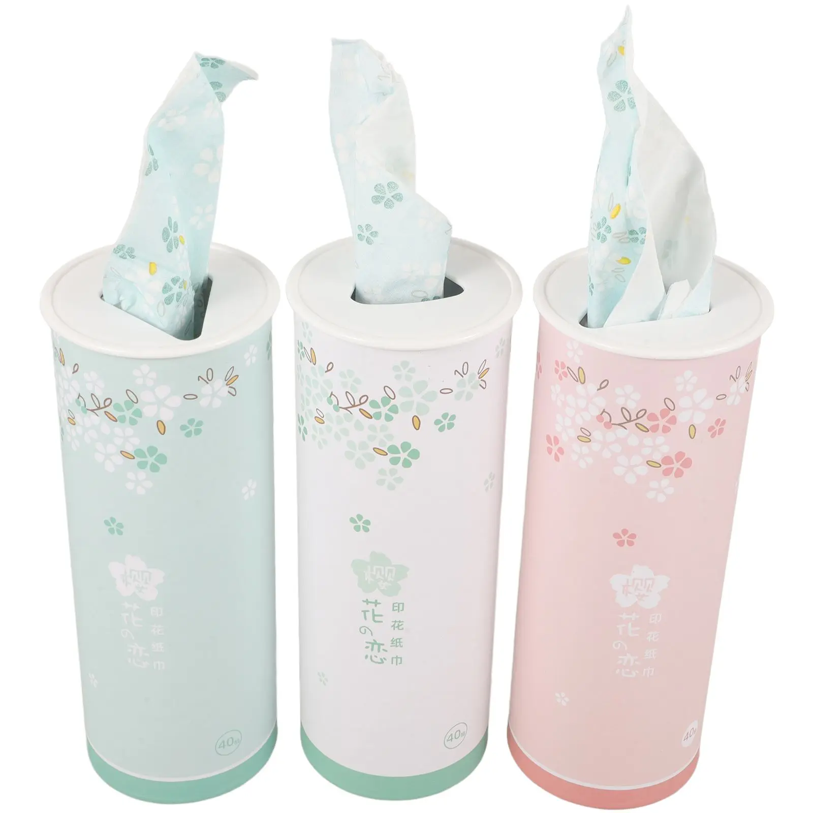 3 Pcs 40 Sheets Cute Fashion Print Car Tissue Cylinder Holder Tubes Travel Paper Towels Gift Box for Home Car Office Use
3 Pcs 40 Sheets Cute Fashion Print Car Tissue Cylinder Holder Tubes Travel Paper Towels Gift Box for Home Car Office Use