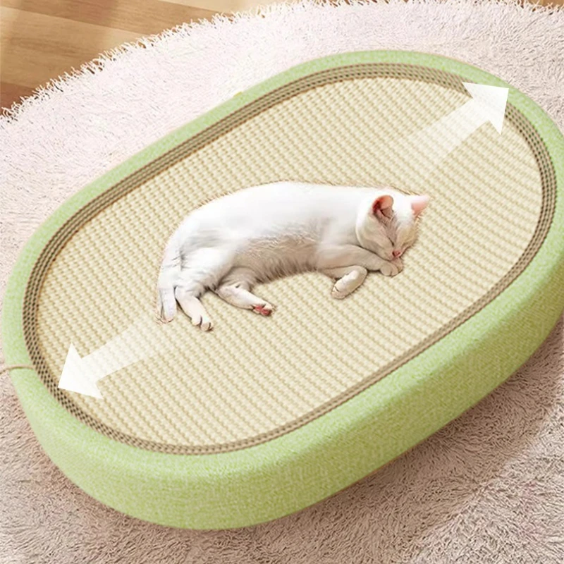 Sisal Cat Scratching Board, Wear-Resistant Scratch-Proof Cat Bed, Spacious Cat Accessories,Non-Slip Itch-Relief Scratching Bowl
Sisal Cat Scratching Board, Wear-Resistant Scratch-Proof Cat Bed, Spacious Cat Accessories,Non-Slip Itch-Relief Scratching Bowl
