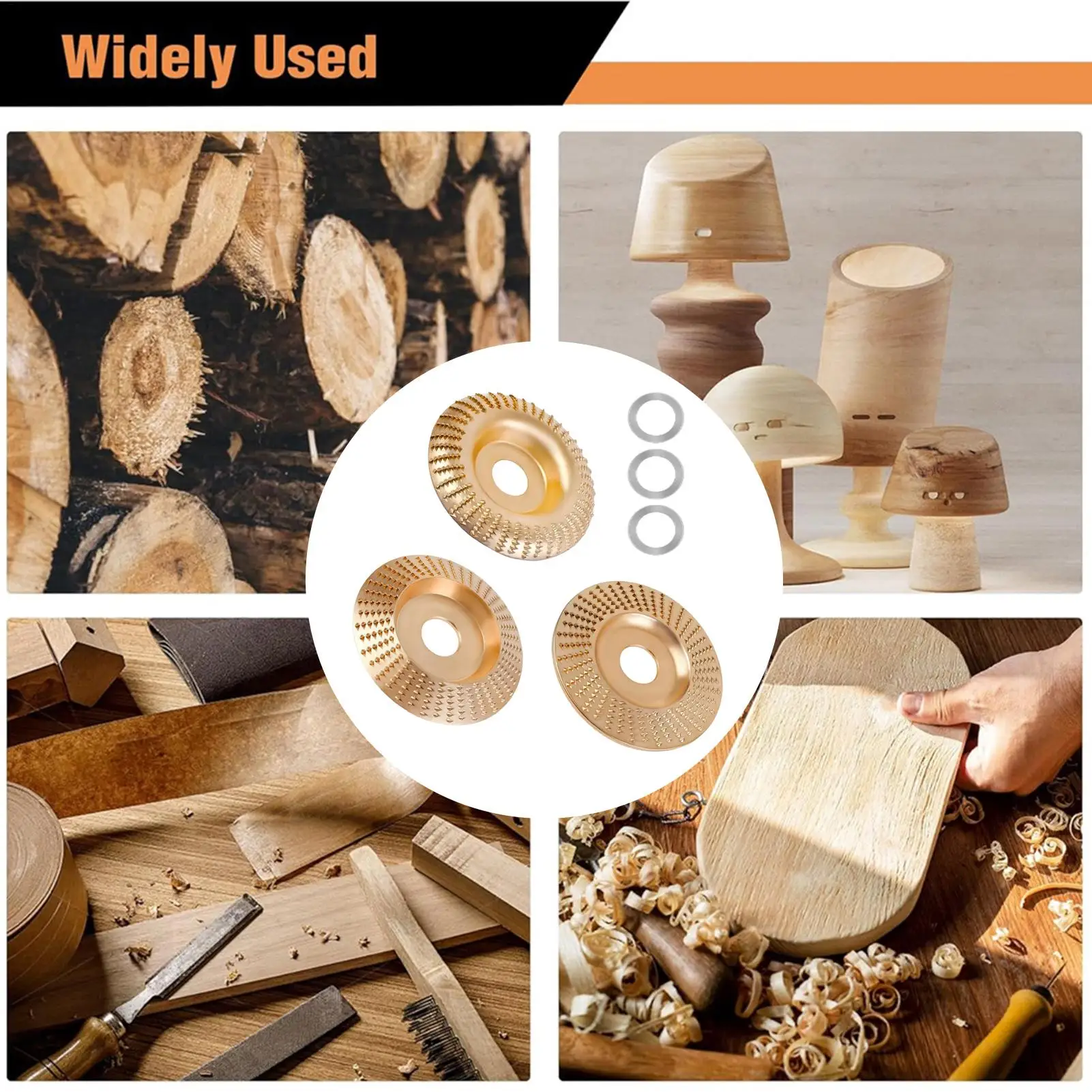 Wood Grinding Wheel Woodworking Grinding Tool Angle Grinder Cutting Disc For Quick Rough Shaping Sanding Ceramic Tile Metal
Wood Grinding Wheel Woodworking Grinding Tool Angle Grinder Cutting Disc For Quick Rough Shaping Sanding Ceramic Tile Metal