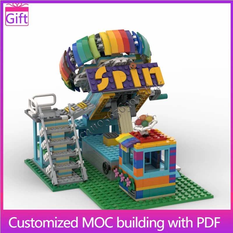 НОВЫЙ 621 шт. Moc, средневековая Радужная карусель, модульная модель, строительные блоки, наборы «сделай сам», образовательные сборные кирпичи, игрушки, подарки для детей
НОВЫЙ 621 шт. Moc, средневековая Радужная карусель, модульная модель, строительные блоки, наборы «сделай сам», образовательные сборные кирпичи, игрушки, подарки для детей