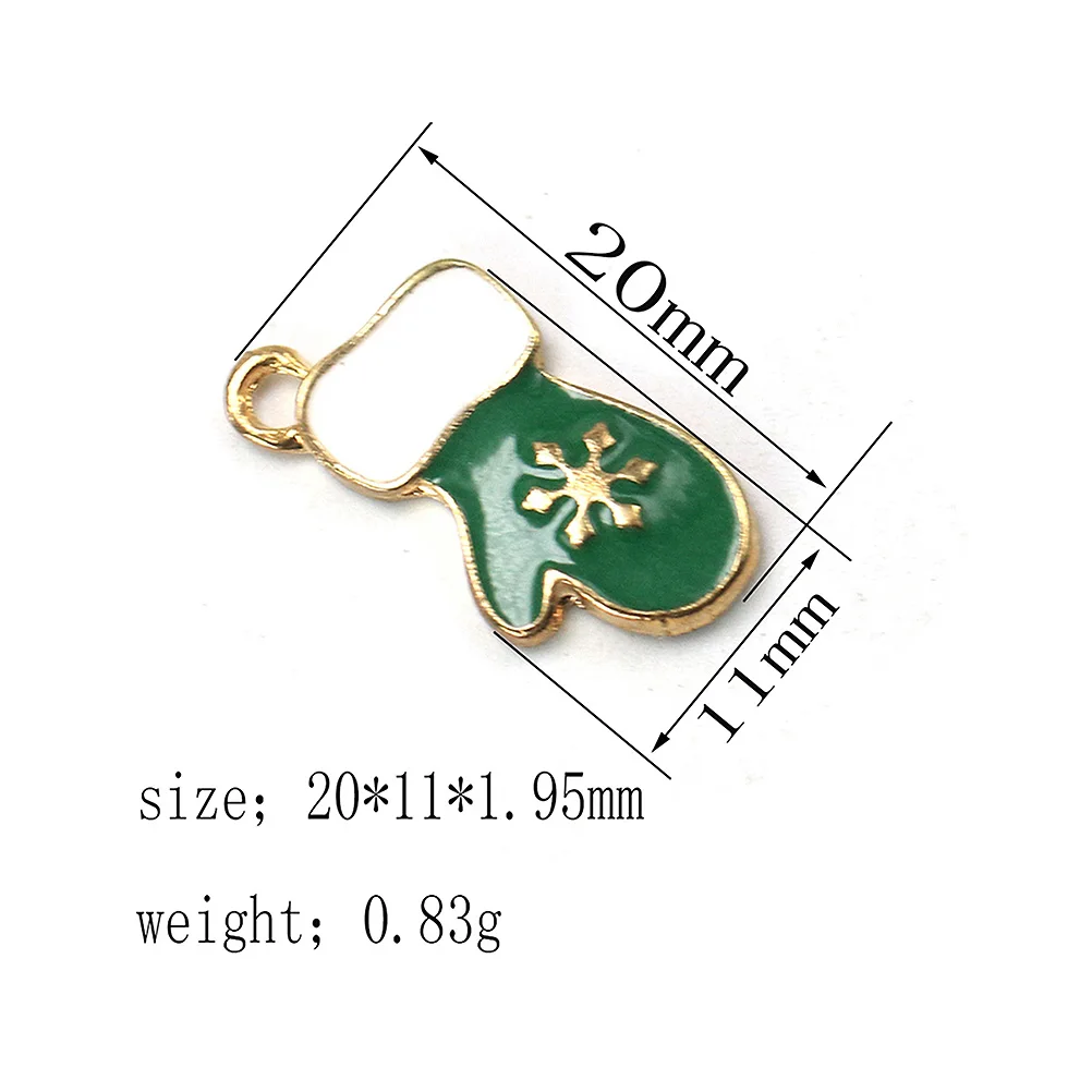 10 Pcs Christmas Glove Pendant Cartoon Charms Alloy Fashion Jewelry Making Pendants
10 Pcs Christmas Glove Pendant Cartoon Charms Alloy Fashion Jewelry Making Pendants