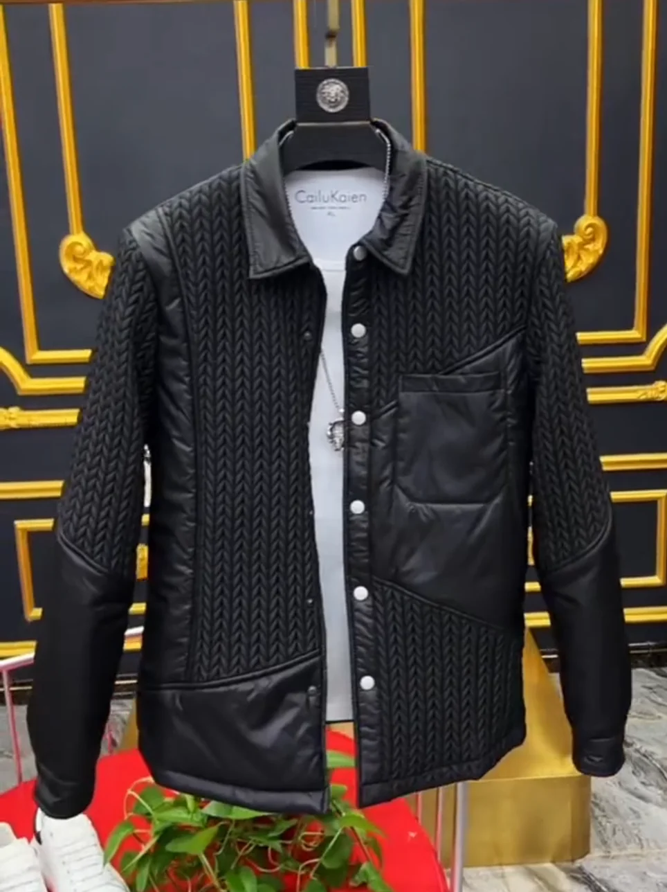 Men's Slim Fit Cotton Jaet Autumn Winter New Arrival Comfortable Faionable Teaded Wheat Spike Thin Cotton Outerwear
Men's Slim Fit Cotton Jaet Autumn Winter New Arrival Comfortable Faionable Teaded Wheat Spike Thin Cotton Outerwear