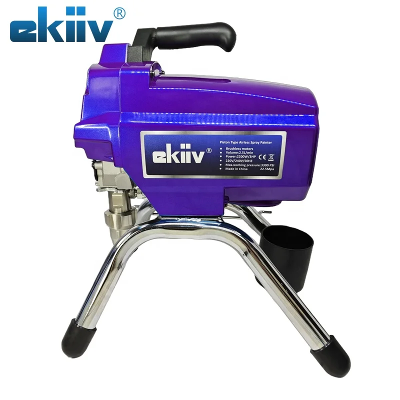 High Quality Airless Painting Machine 3300PSI Max Output Brushless Piston Pump For Residential Industrial Use
High Quality Airless Painting Machine 3300PSI Max Output Brushless Piston Pump For Residential Industrial Use