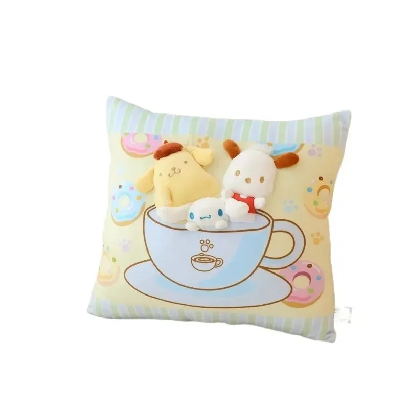 Sanrio Cinnamoroll Pochacco Pom Pom Purin CartoonThree-dimensional Double-sided Pillow Cushion Bed Bay Window Cushion Gifts
Sanrio Cinnamoroll Pochacco Pom Pom Purin CartoonThree-dimensional Double-sided Pillow Cushion Bed Bay Window Cushion Gifts