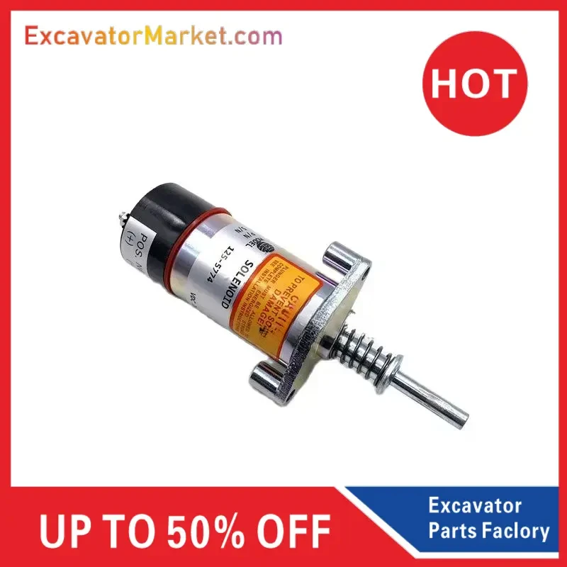 For E3306/3304/3406/3406B Excavator Accessories 125-5774 Engine Flameout Solenoid Valve Flameout Switch
For E3306/3304/3406/3406B Excavator Accessories 125-5774 Engine Flameout Solenoid Valve Flameout Switch