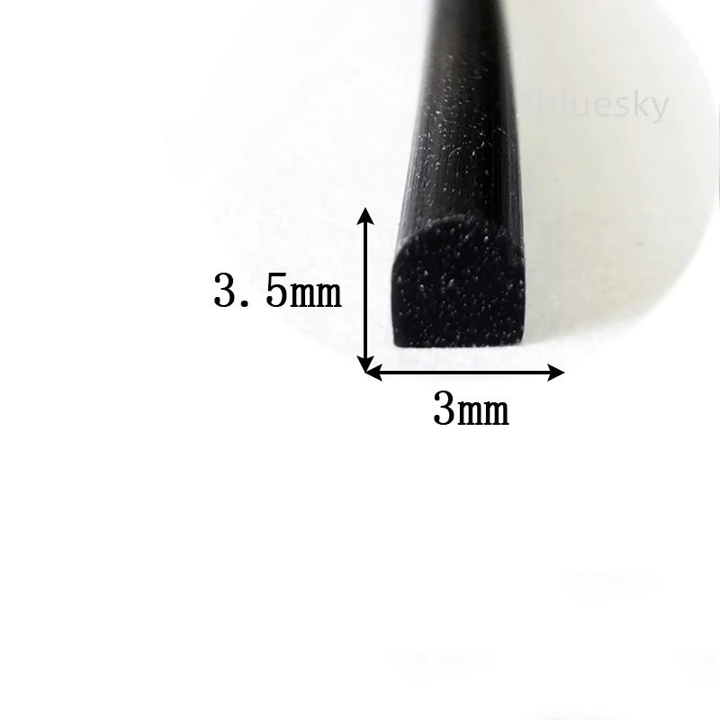 Solid Silicone Rubber Seal Strip Heat Resist Insulation Half Round D Door Machine Seals 3x3.5mm Black
Solid Silicone Rubber Seal Strip Heat Resist Insulation Half Round D Door Machine Seals 3x3.5mm Black
