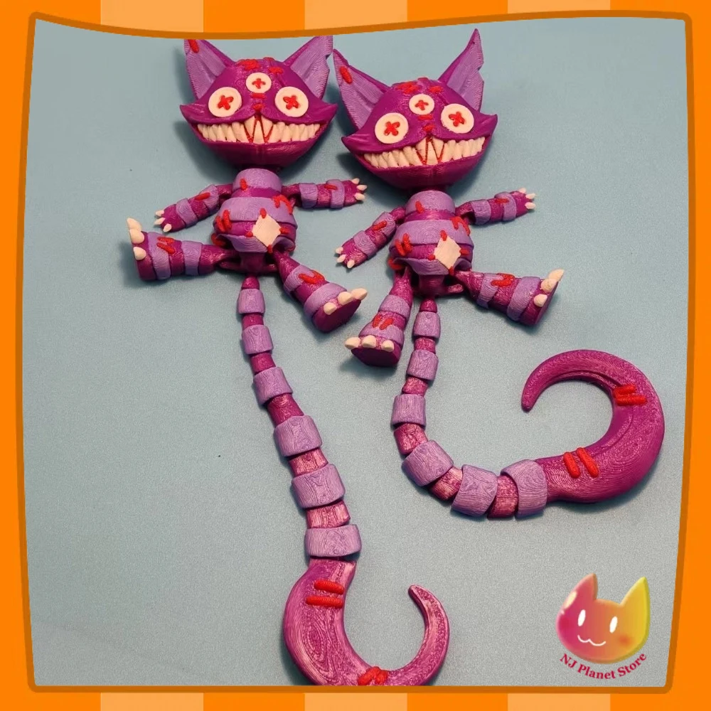 15/24cm 3D Printing Cheshire Cat Action Figure Horror Cat Anime Peripheral PVC Action Figure Desktop Decorate Crafts Gifts Toys
15/24cm 3D Printing Cheshire Cat Action Figure Horror Cat Anime Peripheral PVC Action Figure Desktop Decorate Crafts Gifts Toys