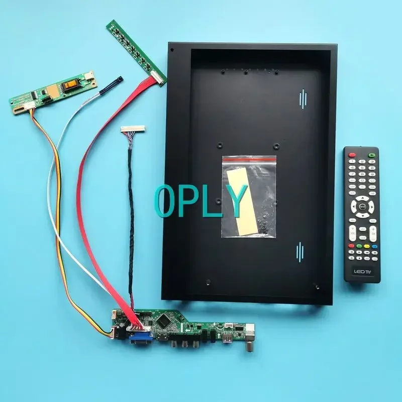 Metal Case+TV Analog Driver Board Fit LTD141EM4V LTD141LM1S 1CCFL VGA AV USB HDMI-Compatible 14.1" DIY Kit 30 Pin LVDS 1400*1050
Metal Case+TV Analog Driver Board Fit LTD141EM4V LTD141LM1S 1CCFL VGA AV USB HDMI-Compatible 14.1" DIY Kit 30 Pin LVDS 1400*1050
