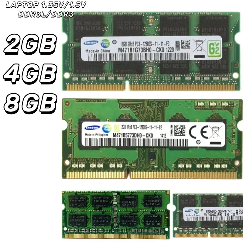 DDR3/DDR3L Laptop Memory Stick 2GB 4GB 8GB 1600MHz 1866MHz High Speed Performance SODIMM 1.35V/1.5V Compatible 1333MHz
DDR3/DDR3L Laptop Memory Stick 2GB 4GB 8GB 1600MHz 1866MHz High Speed Performance SODIMM 1.35V/1.5V Compatible 1333MHz