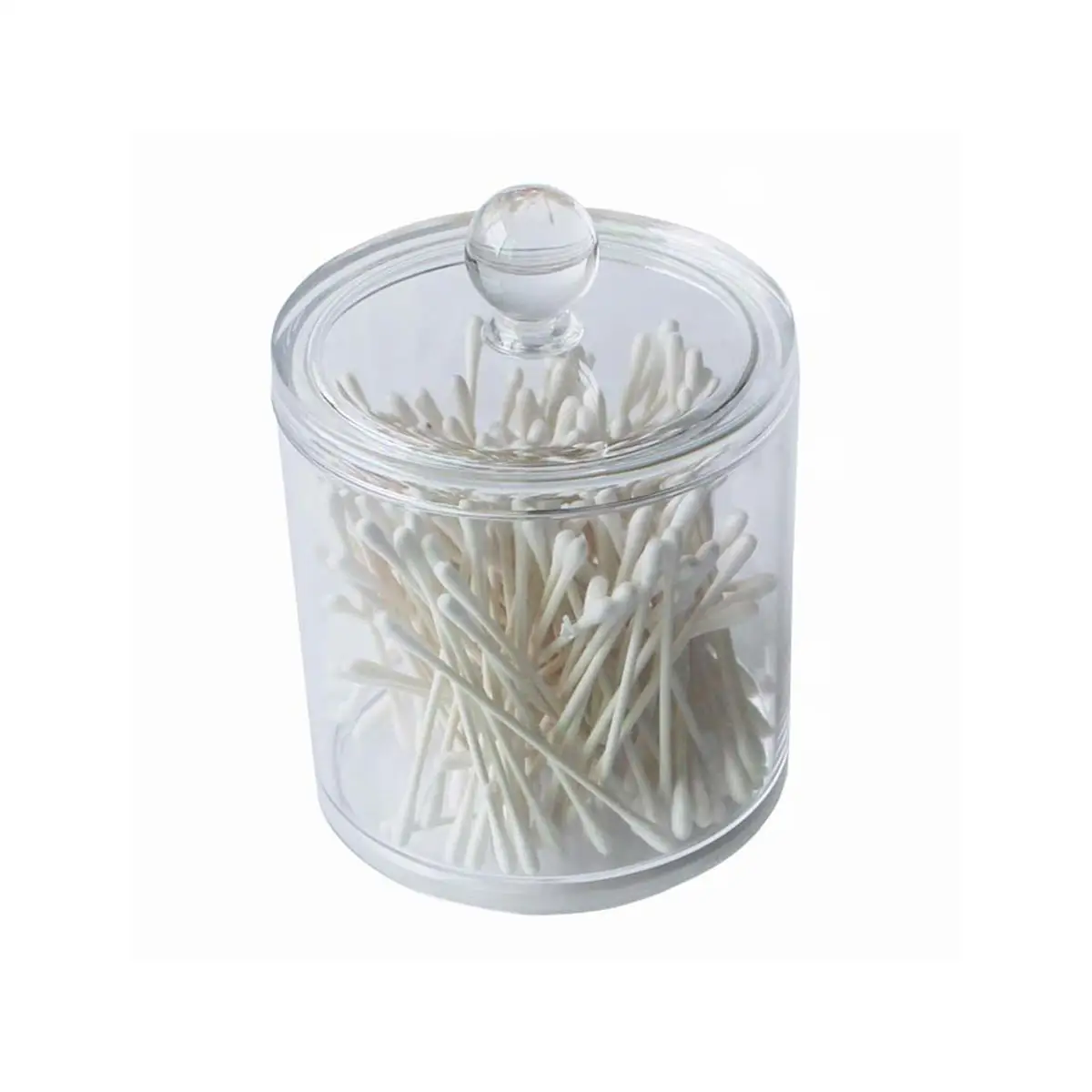 Storage Box Clear Jar with Lid Toothpick Container Plastic Home Organizer Transparent Easy Cleaning Solution
Storage Box Clear Jar with Lid Toothpick Container Plastic Home Organizer Transparent Easy Cleaning Solution