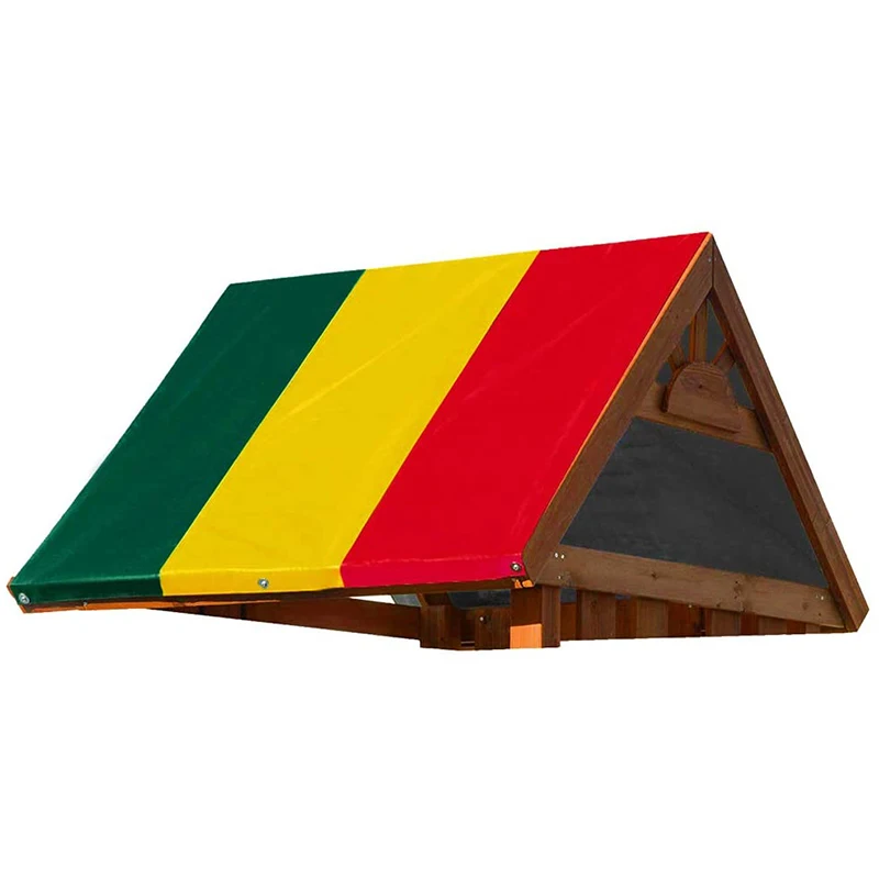 52 Inch X 90 Inch Swing Set Replacement Tarp For Play Set Outdoor, Multi-Color
52 Inch X 90 Inch Swing Set Replacement Tarp For Play Set Outdoor, Multi-Color