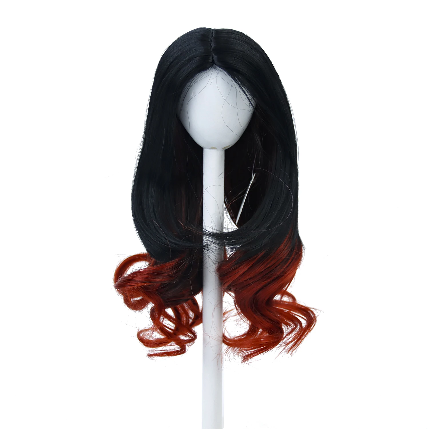 1/3 BJD Wigs New Ombre Black Gradient Red Long Curly High Temperature Fiber Doll Hair For SD Dollfie Dream Doll Accessories
1/3 BJD Wigs New Ombre Black Gradient Red Long Curly High Temperature Fiber Doll Hair For SD Dollfie Dream Doll Accessories