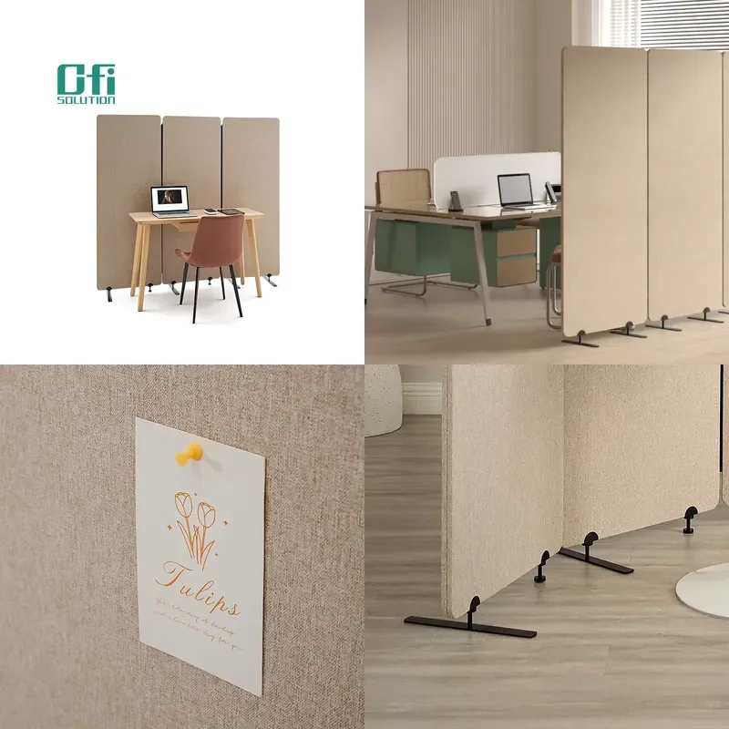 【CHIMU HOME】 Eco-friendly Polyester Sound Absorbing Acoustic Office Partition Wrapped Space Divider for Ofisolution
【CHIMU HOME】 Eco-friendly Polyester Sound Absorbing Acoustic Office Partition Wrapped Space Divider for Ofisolution