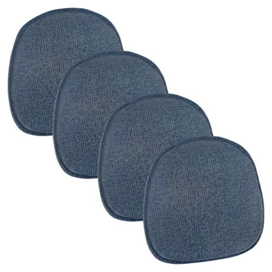 Gripper Non-Slip Mid Century Modern Shell Chair Cushion Assembled in USA Extra Thick Fill Omega Upholstery Fabric Set of 4 for
Gripper Non-Slip Mid Century Modern Shell Chair Cushion Assembled in USA Extra Thick Fill Omega Upholstery Fabric Set of 4 for