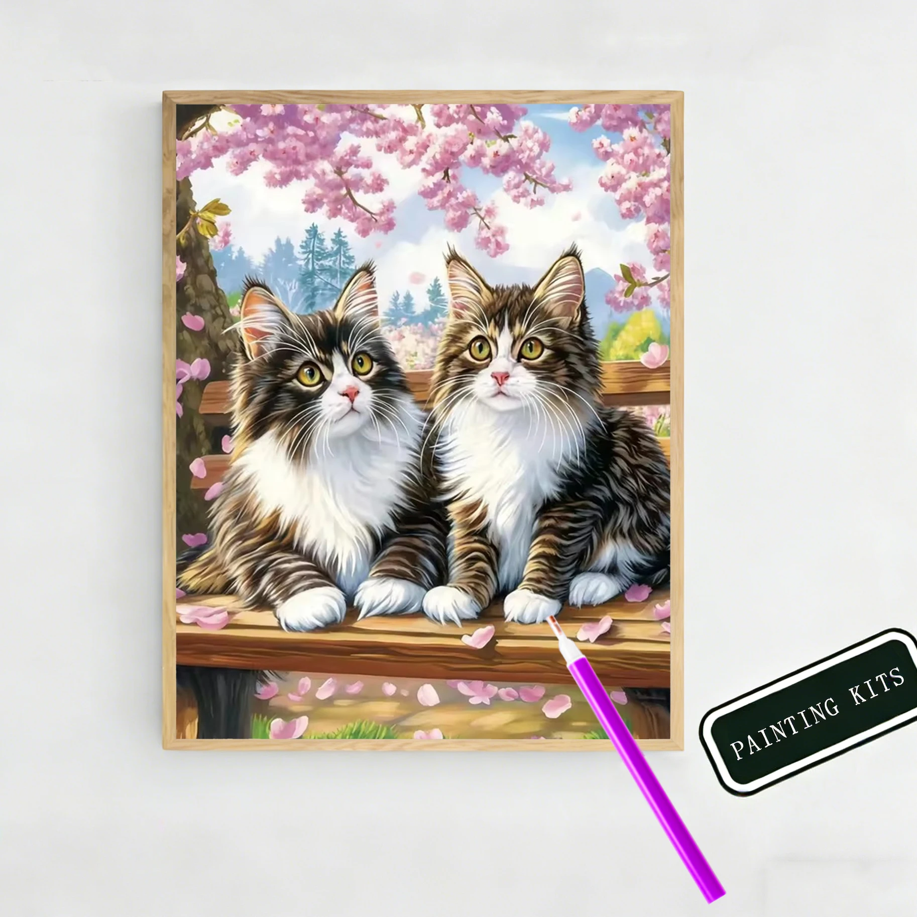 AZQSD Diamond Art Painting Sale Cat Animal Cherry Blossom Flower Adult Crafts Unique Gift Mosaic 5D Kits Home Art Craft
AZQSD Diamond Art Painting Sale Cat Animal Cherry Blossom Flower Adult Crafts Unique Gift Mosaic 5D Kits Home Art Craft