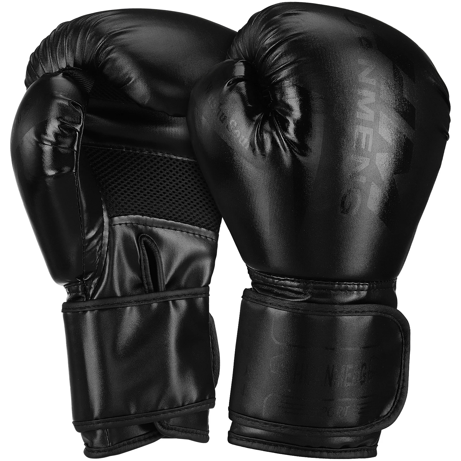 1 Pair Black PU Boxing Gloves 12oz Ergonomic Design Anti-Slip Hand Protection for Men Kickboxing Training Mitts
1 Pair Black PU Boxing Gloves 12oz Ergonomic Design Anti-Slip Hand Protection for Men Kickboxing Training Mitts