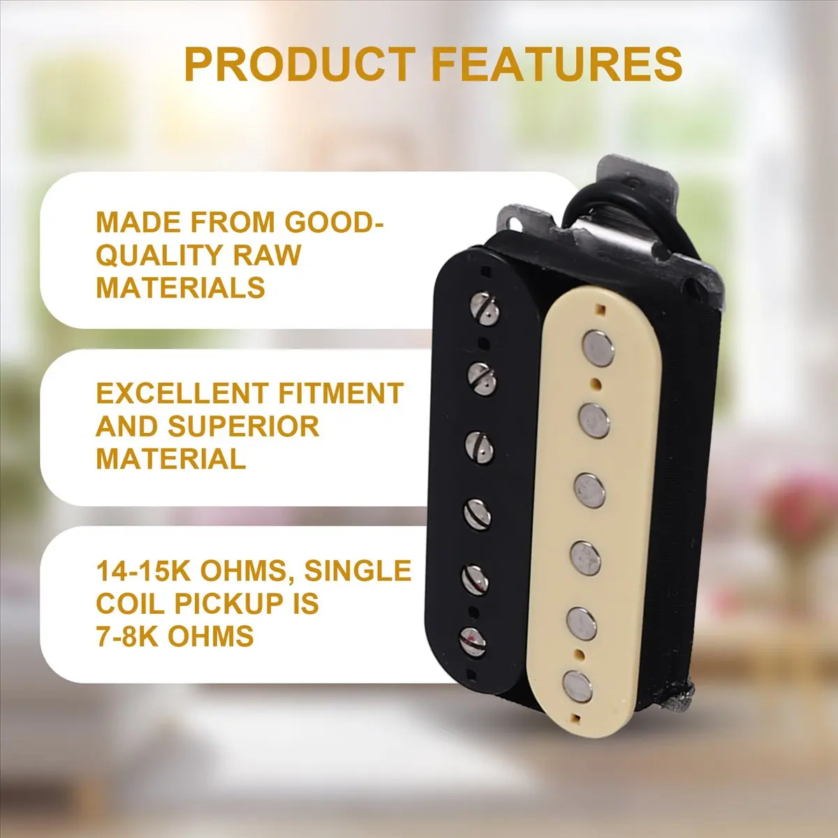 Carefree-1 комплект звукоснимателей для электрогитары хамбакер мост Alnico V звукосниматель гитарный звукосниматель мост
Carefree-1 комплект звукоснимателей для электрогитары хамбакер мост Alnico V звукосниматель гитарный звукосниматель мост