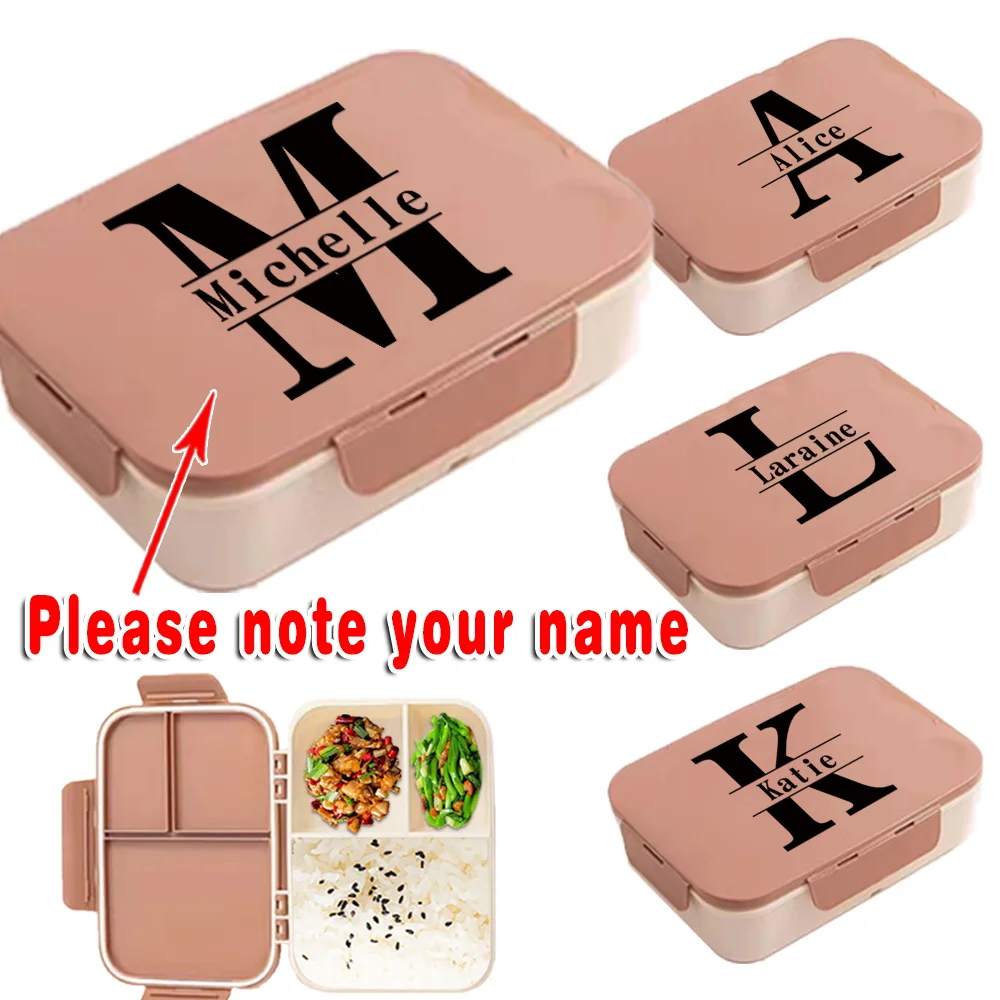 Customized Name Portable Bento Case Lunch Box with Lid Leakproof Holder for Travel Breakfast Storage DIY Container Personalized
Customized Name Portable Bento Case Lunch Box with Lid Leakproof Holder for Travel Breakfast Storage DIY Container Personalized