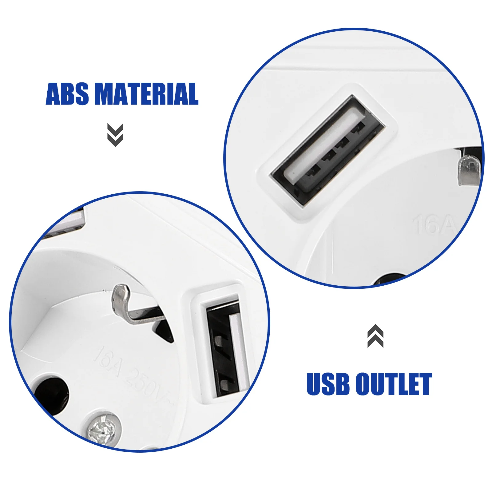 Wall Mount USB Outlet Dual Socket Panel with Fast Charging ABS Wall Socket for Home Office Coffee Shop Multi-Use Room Power
Wall Mount USB Outlet Dual Socket Panel with Fast Charging ABS Wall Socket for Home Office Coffee Shop Multi-Use Room Power
