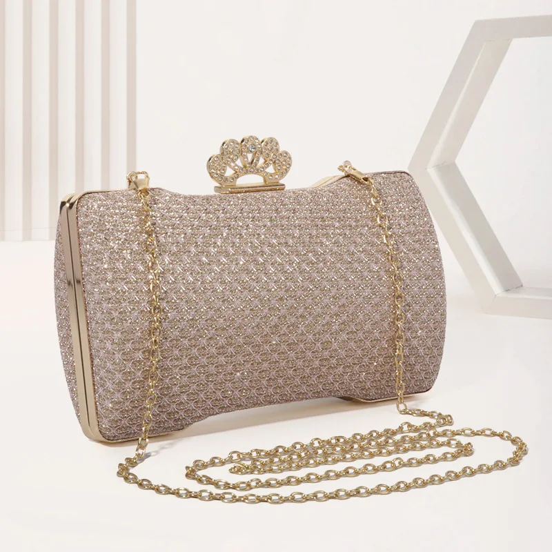 Women Evening Bag Female Sequins Crystal Day Clutch Wedding Handbag Purse Party Banquet Crossbody Shoulder Bags
Women Evening Bag Female Sequins Crystal Day Clutch Wedding Handbag Purse Party Banquet Crossbody Shoulder Bags