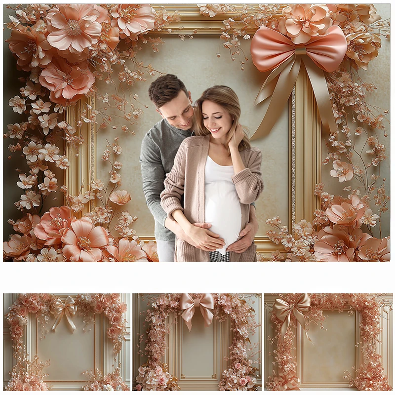 LS Photography Background Gold Bow Room Floral Girls Birthday Party Maternity Wedding Portrait Decor Backdrop Photo Studio
LS Photography Background Gold Bow Room Floral Girls Birthday Party Maternity Wedding Portrait Decor Backdrop Photo Studio
