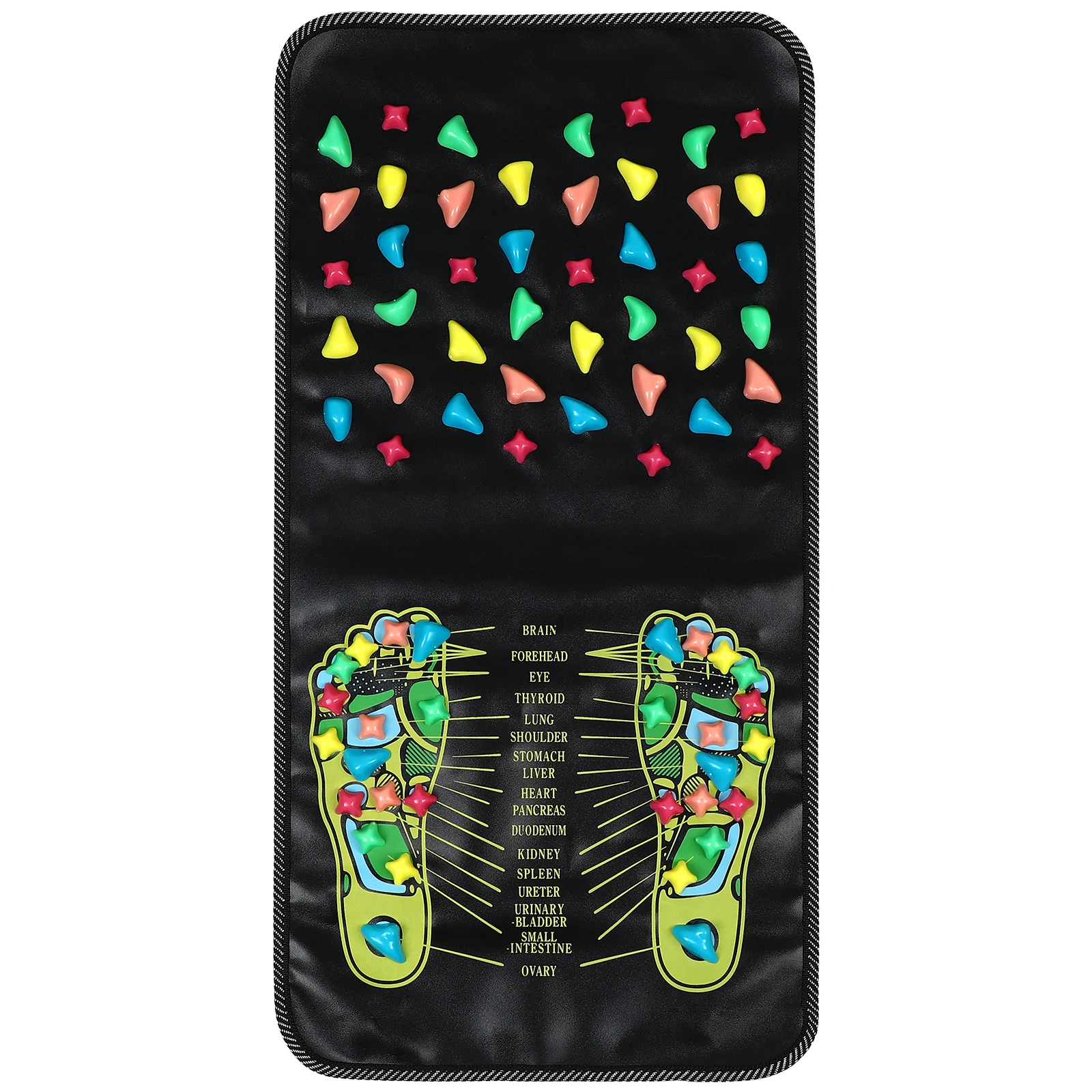 Foot Massage Mat Pad PP Rock Massager Acupressure Tool Reflexology Stone Road Board Pressure Point Mat Feet Relax
Foot Massage Mat Pad PP Rock Massager Acupressure Tool Reflexology Stone Road Board Pressure Point Mat Feet Relax
