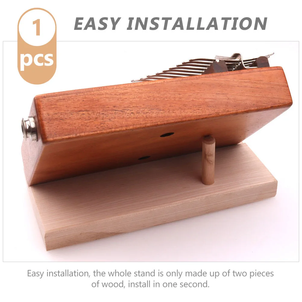 1Pcs Wooden Kalimba Piano Stand Portable Solid Wood Thumb Piano Holder Compact Display Rack Easy Setup Ocarina Rack
1Pcs Wooden Kalimba Piano Stand Portable Solid Wood Thumb Piano Holder Compact Display Rack Easy Setup Ocarina Rack