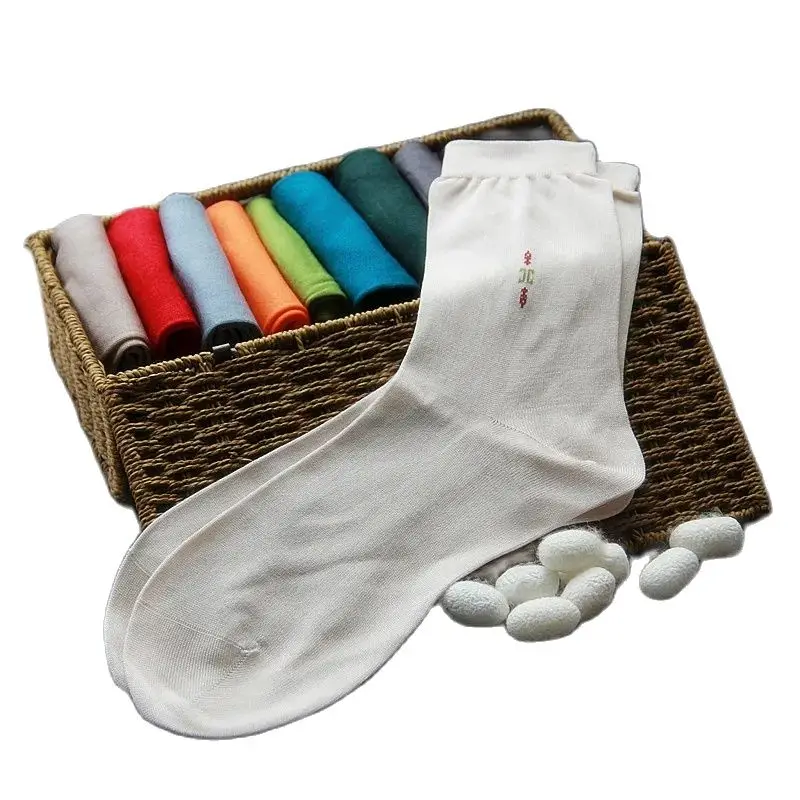 2 Pairs/lot 80% Silk 17% Spandex Anti Odor Men's Socks Thin Breathable Comfortable Casual Socks Spring Summer New P3N853QC
2 Pairs/lot 80% Silk 17% Spandex Anti Odor Men's Socks Thin Breathable Comfortable Casual Socks Spring Summer New P3N853QC