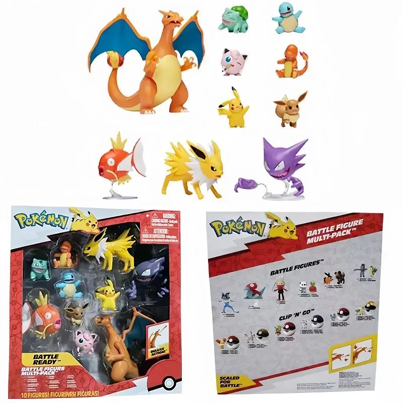 11 шт./компл., боевые фигурки Pokemon Ultimate, игрушки, литой Чаризард Хаunter, Джолинтон Пикачу, Иви, Чаризард, куклы, аниме, экшн-модель
11 шт./компл., боевые фигурки Pokemon Ultimate, игрушки, литой Чаризард Хаunter, Джолинтон Пикачу, Иви, Чаризард, куклы, аниме, экшн-модель