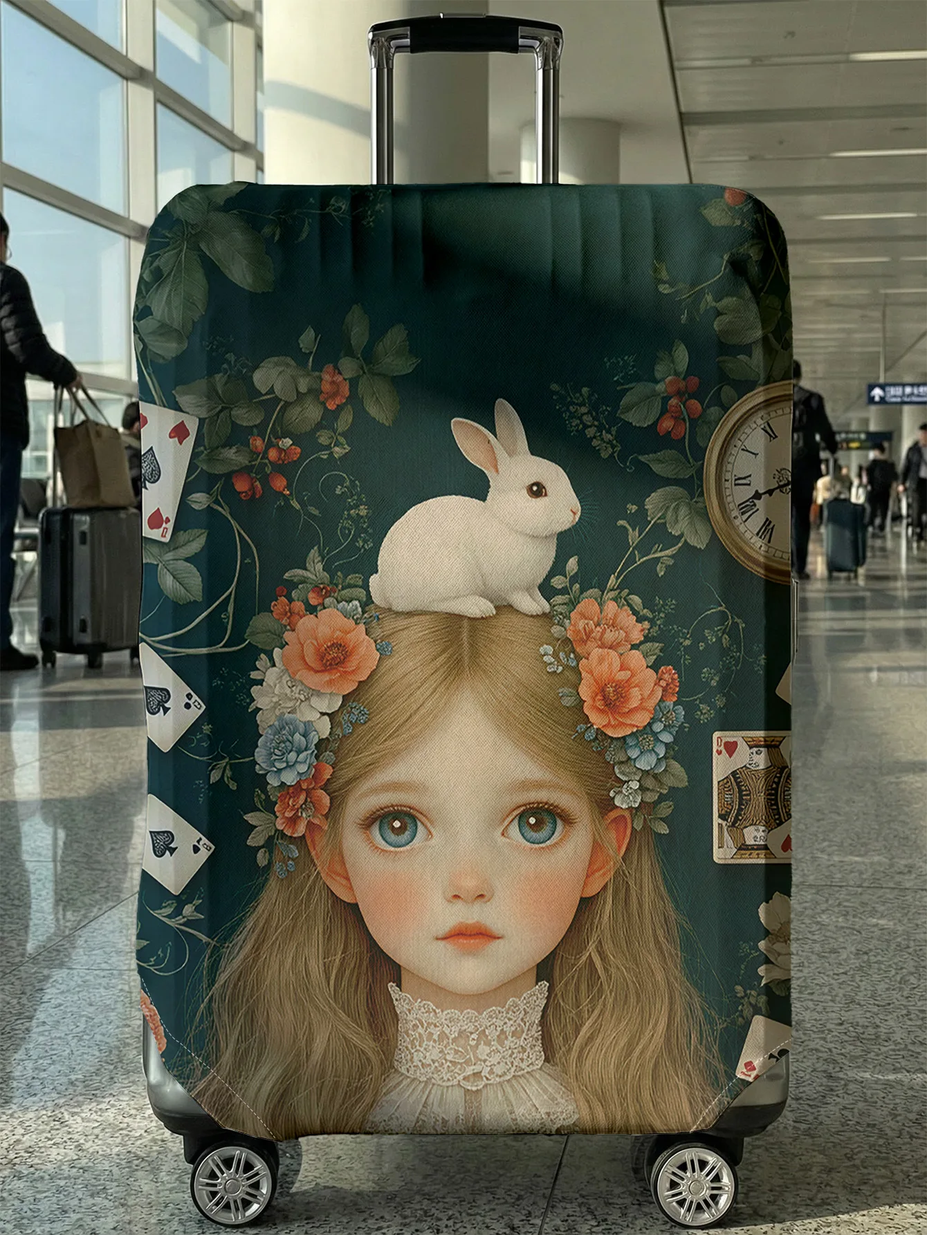 White Rabbit Poker Luggage Protection Cover, suitable for 18-32 inch luggage covers, luggage handle gloves, travel accessories
White Rabbit Poker Luggage Protection Cover, suitable for 18-32 inch luggage covers, luggage handle gloves, travel accessories