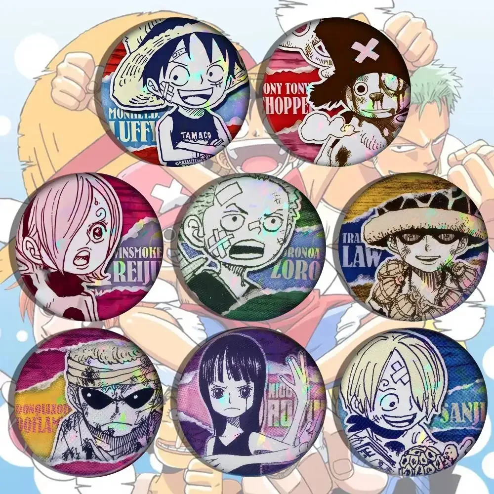 One Piece Anime CARTOON Anime Button Pin Handmade Brooch For Clothes Cartoon Badge Backpack Decoration Jewelry Accessories
One Piece Anime CARTOON Anime Button Pin Handmade Brooch For Clothes Cartoon Badge Backpack Decoration Jewelry Accessories