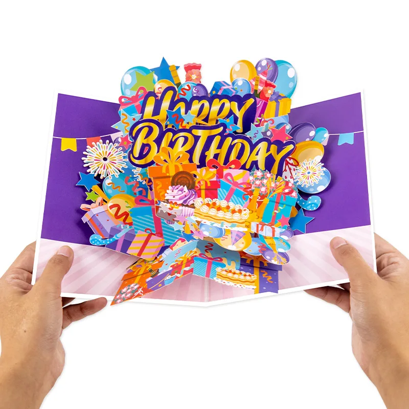 2Pcs Happy Birthday Card for Girl Kids Wife Husband 3d Birthday Cake Pop-Up Greeting Cards Postcards Gifts with Envelope
2Pcs Happy Birthday Card for Girl Kids Wife Husband 3d Birthday Cake Pop-Up Greeting Cards Postcards Gifts with Envelope