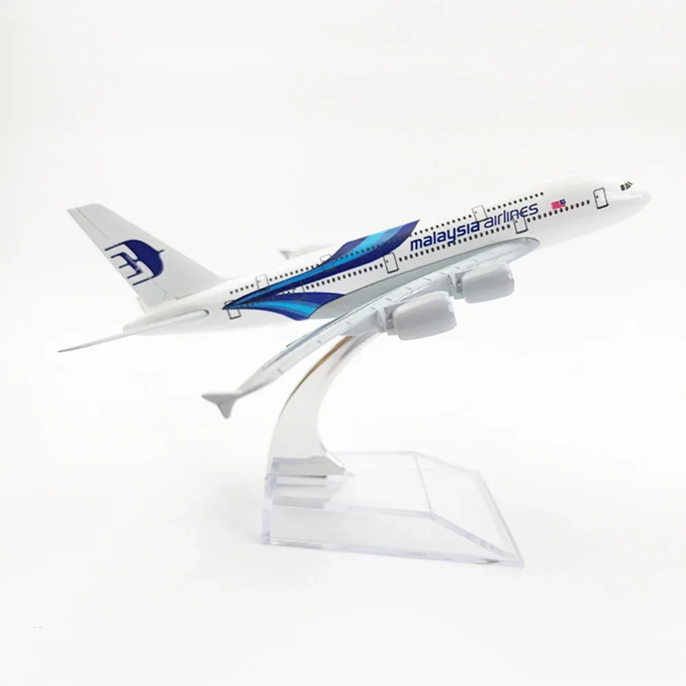 1/400 Scale Aircraft Airbus A380 Malaysia Airlines 16cm Alloy Plane Model Toy Children Kids Gift for Collection
1/400 Scale Aircraft Airbus A380 Malaysia Airlines 16cm Alloy Plane Model Toy Children Kids Gift for Collection