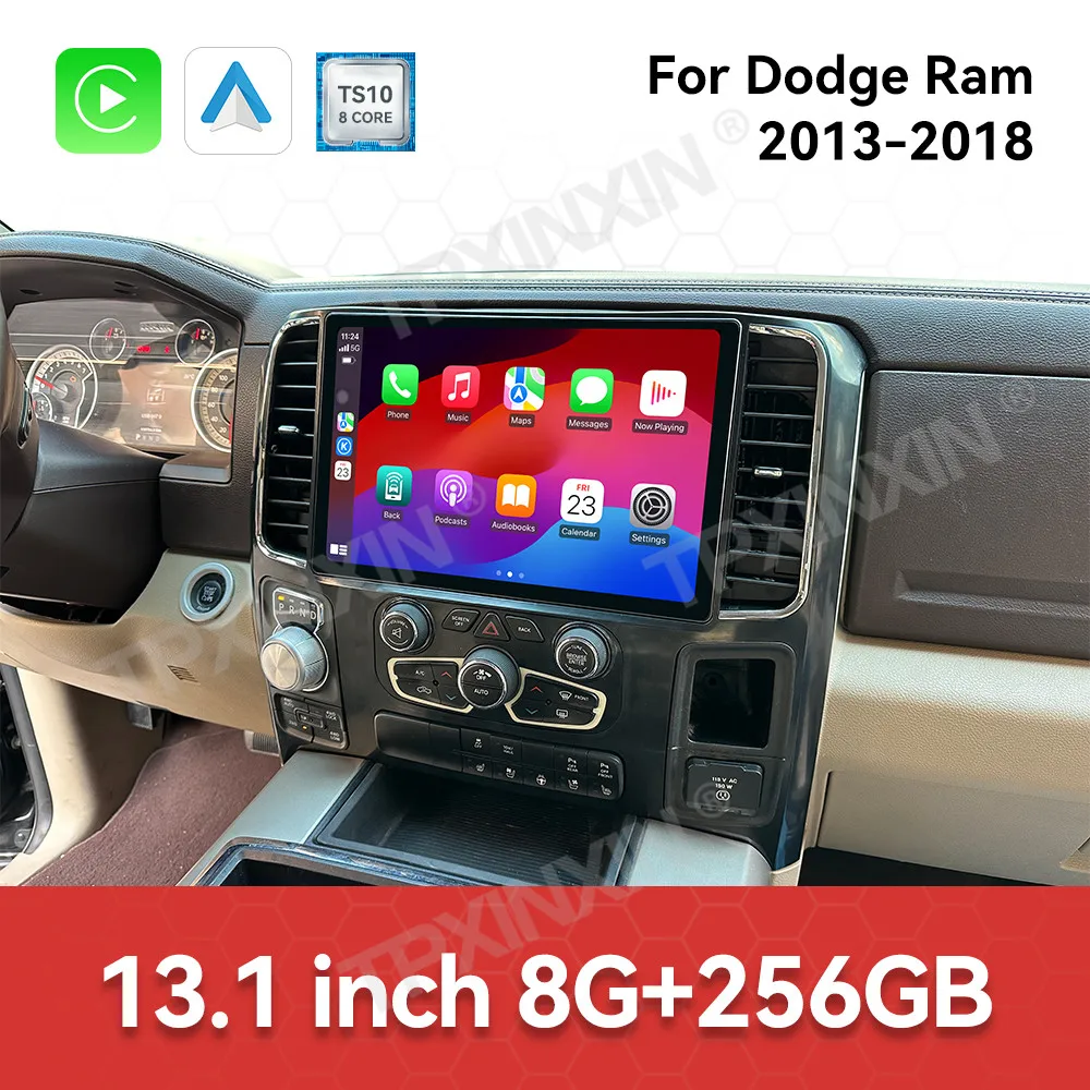 Touch Screen Car Radio For Dodge Ram 2013-2018 Android GPS Automotive Multimedia Auto Radio Stereo Receiver Head Unit Carplay
Touch Screen Car Radio For Dodge Ram 2013-2018 Android GPS Automotive Multimedia Auto Radio Stereo Receiver Head Unit Carplay