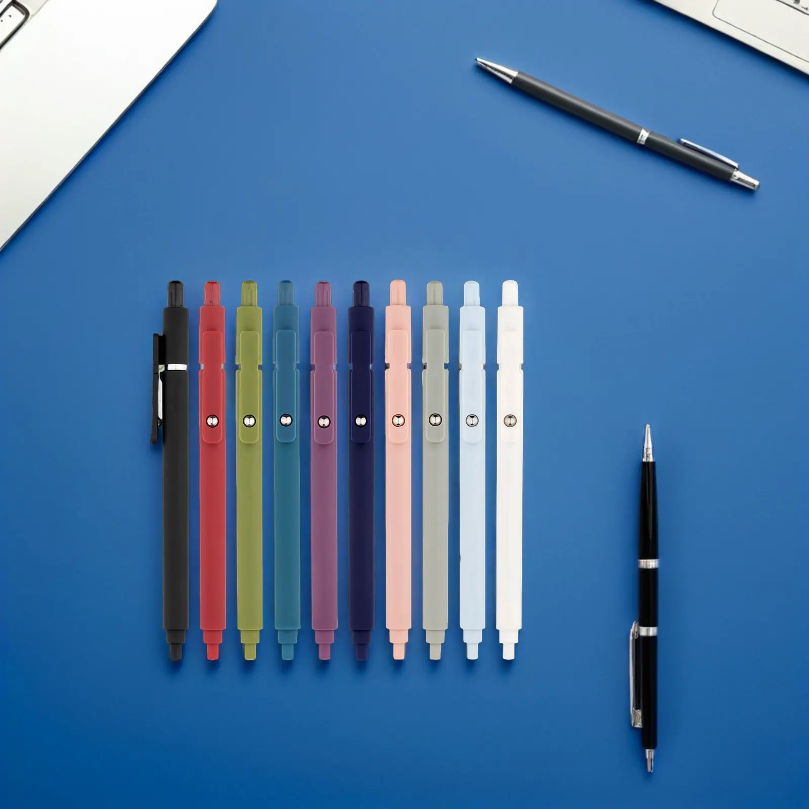 10Pcs Retractable Black Pens Fine Point Smooth Writing Quick-Dry Office School Supplies Journaling Supplies Comfortable
10Pcs Retractable Black Pens Fine Point Smooth Writing Quick-Dry Office School Supplies Journaling Supplies Comfortable