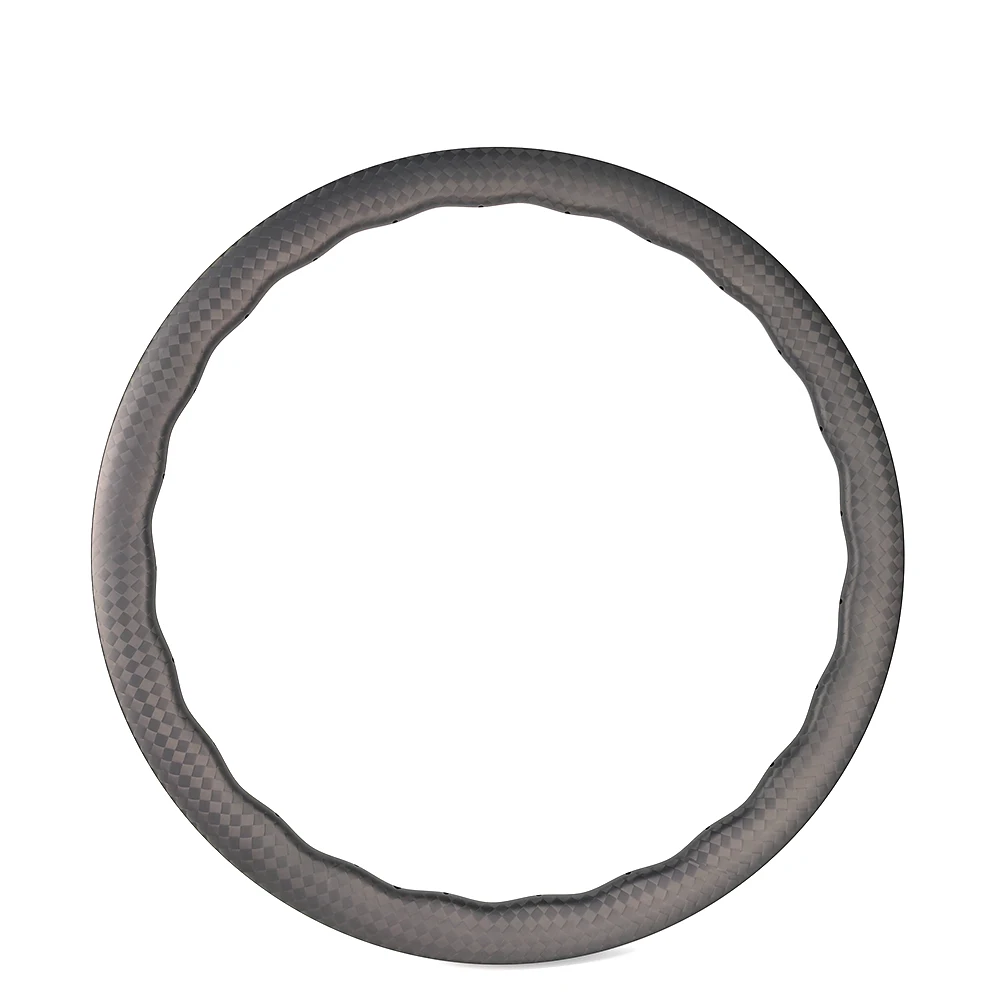 New 700c Carbon Wheel Wave Rim 45/60mm Deep 28mm Width Inner 21mm Tubeless Disc Brake Marble Matte Glossy 24 Holes Road Bike Rim
New 700c Carbon Wheel Wave Rim 45/60mm Deep 28mm Width Inner 21mm Tubeless Disc Brake Marble Matte Glossy 24 Holes Road Bike Rim