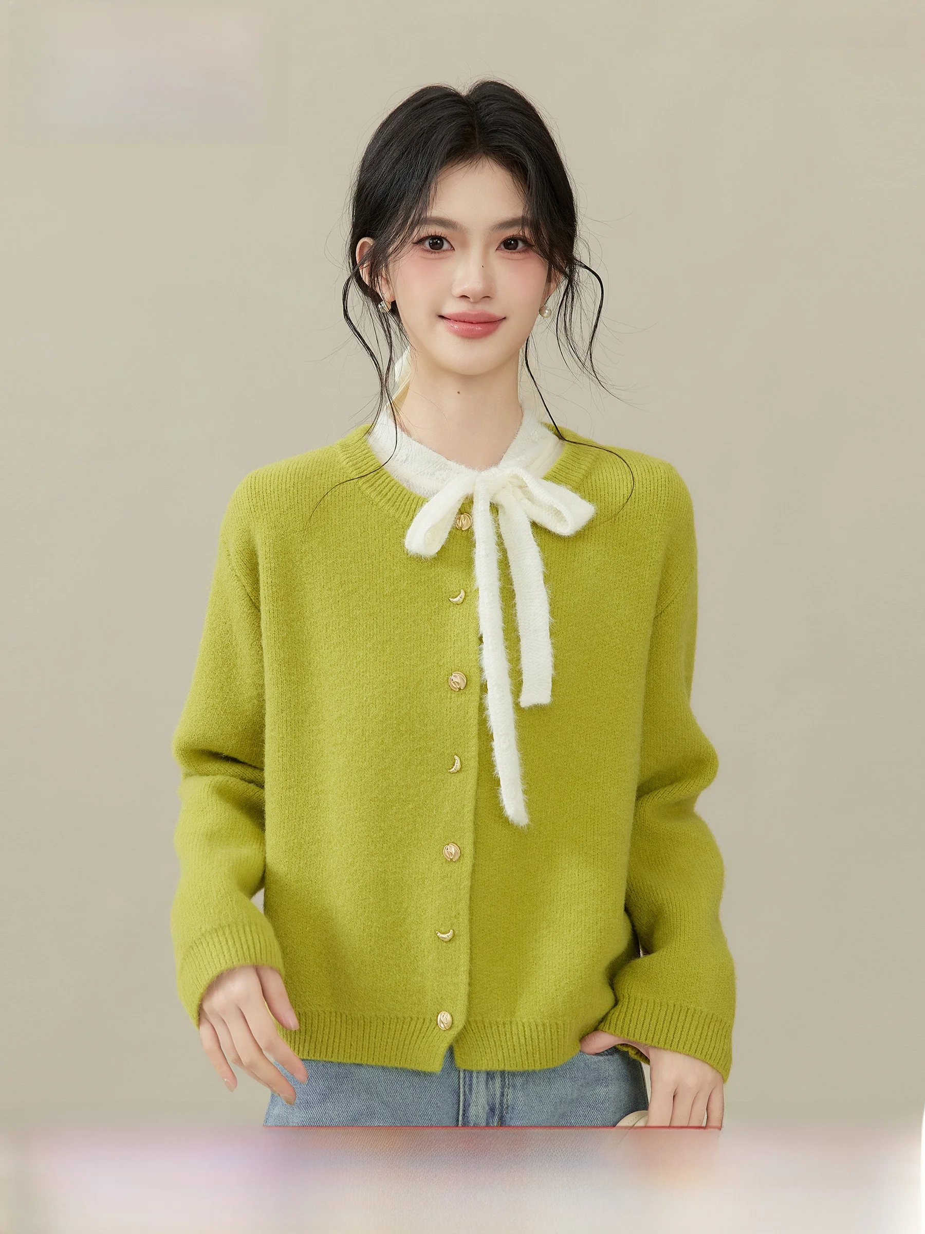 een Loose Long Sve Knitted Sweater Cardigan Women's Autumn Winter New Sle Comfortable Soft Polyester Fiber Clothing
een Loose Long Sve Knitted Sweater Cardigan Women's Autumn Winter New Sle Comfortable Soft Polyester Fiber Clothing