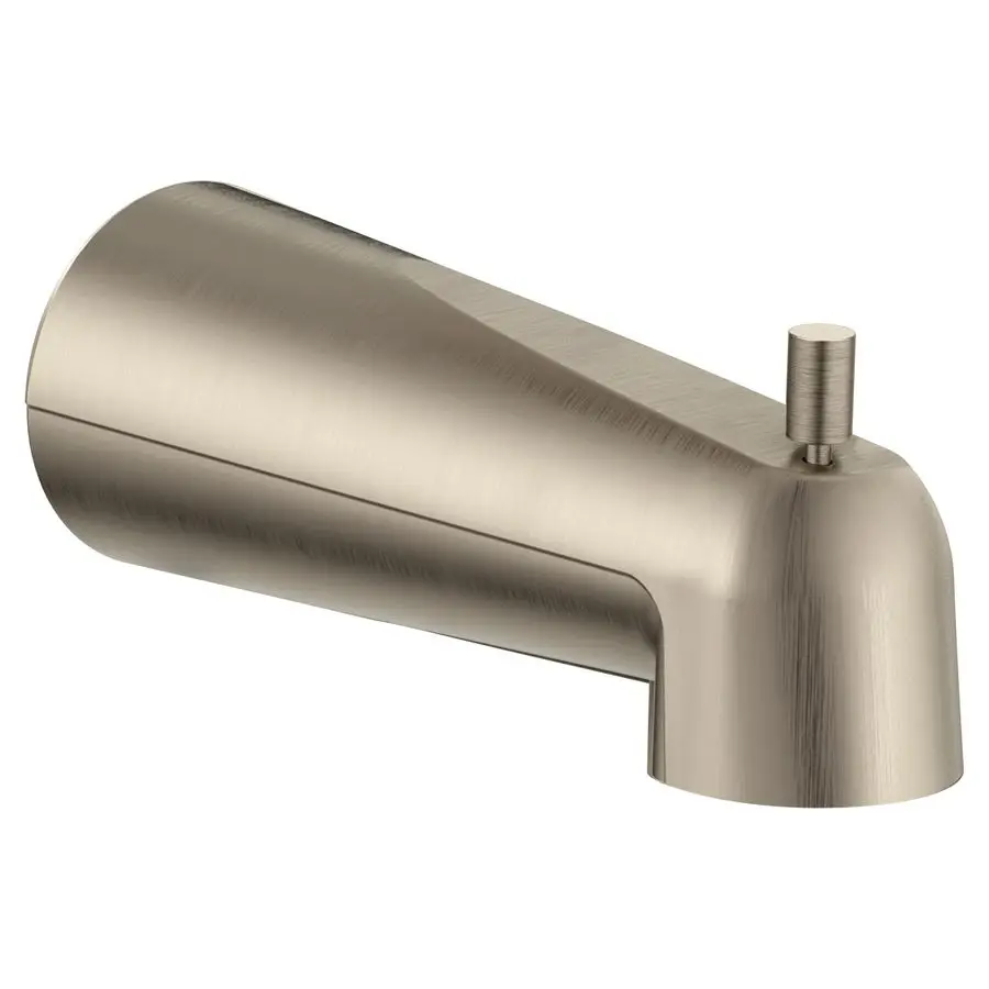 Brushed Nickel 7inch Tub Spout for Shower or Bathtub with Lift Diverter, 3839BN
Brushed Nickel 7inch Tub Spout for Shower or Bathtub with Lift Diverter, 3839BN