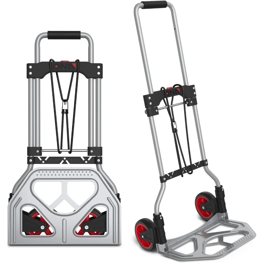 DNA MOTORING Folding Hand Truck Dolly Cart 176lbs Capacity Foldable Dolly Cart for Moving Heavy Loads Collapsible Hand Truck w
DNA MOTORING Folding Hand Truck Dolly Cart 176lbs Capacity Foldable Dolly Cart for Moving Heavy Loads Collapsible Hand Truck w