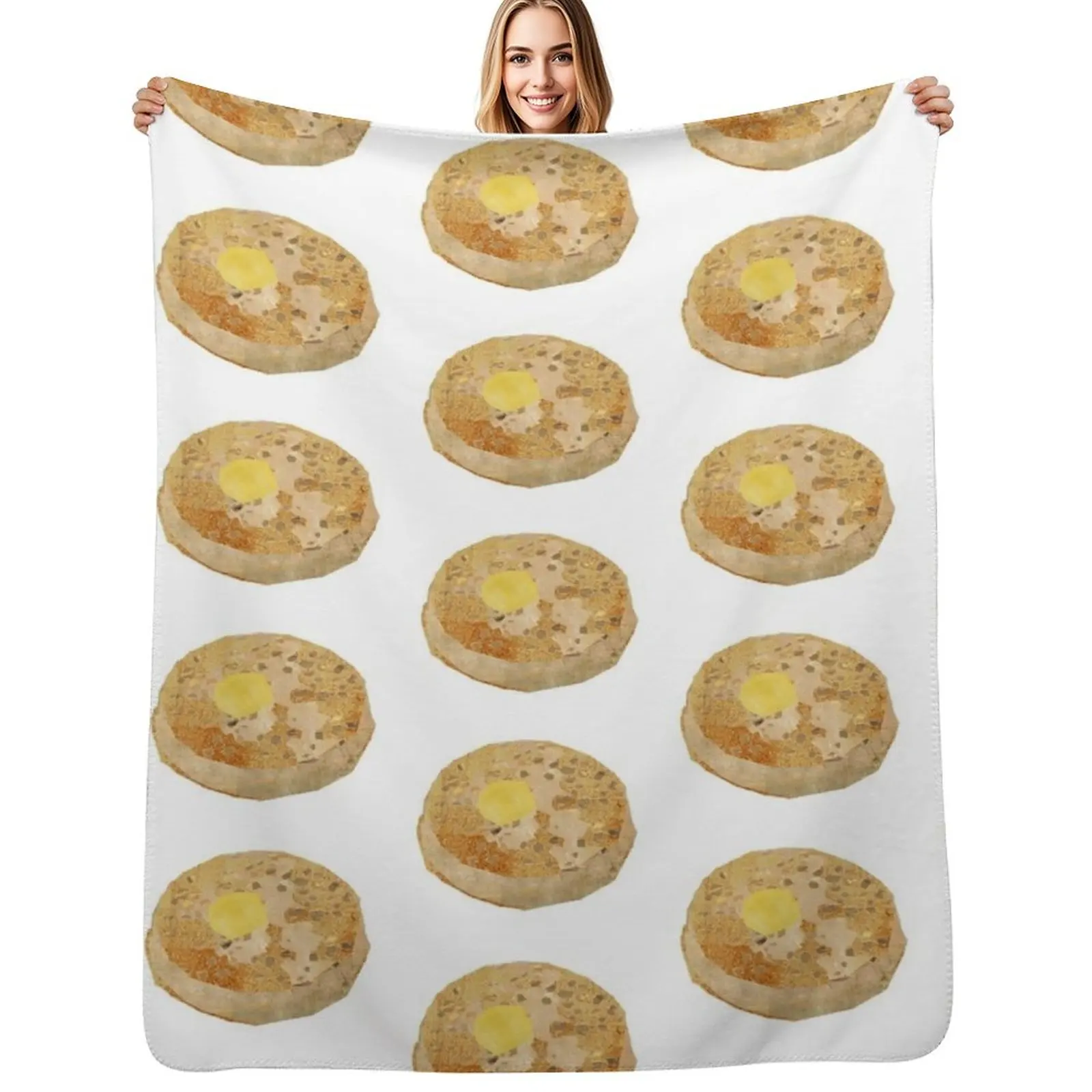 Crumpet Throw Blanket Warm Comfortable Blanket for Office Napping
Crumpet Throw Blanket Warm Comfortable Blanket for Office Napping